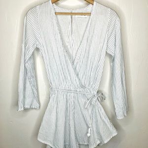 Faithfull the Brand Striped Playsuit